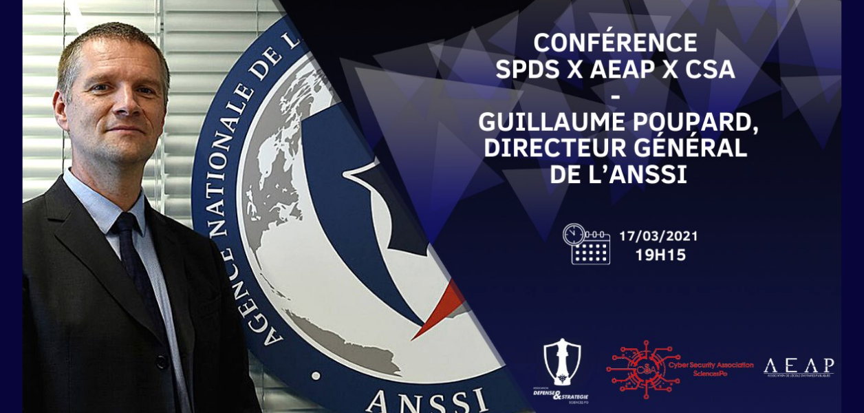 17/03/2021: Entretien avec Guillaume Poupard, DG de l’ANSSI