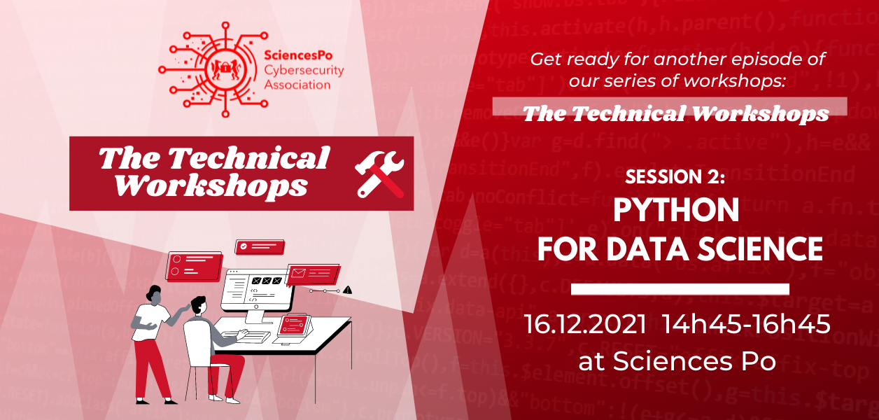 16/12/2021: Technical Workshop #2 – Python for Data Science