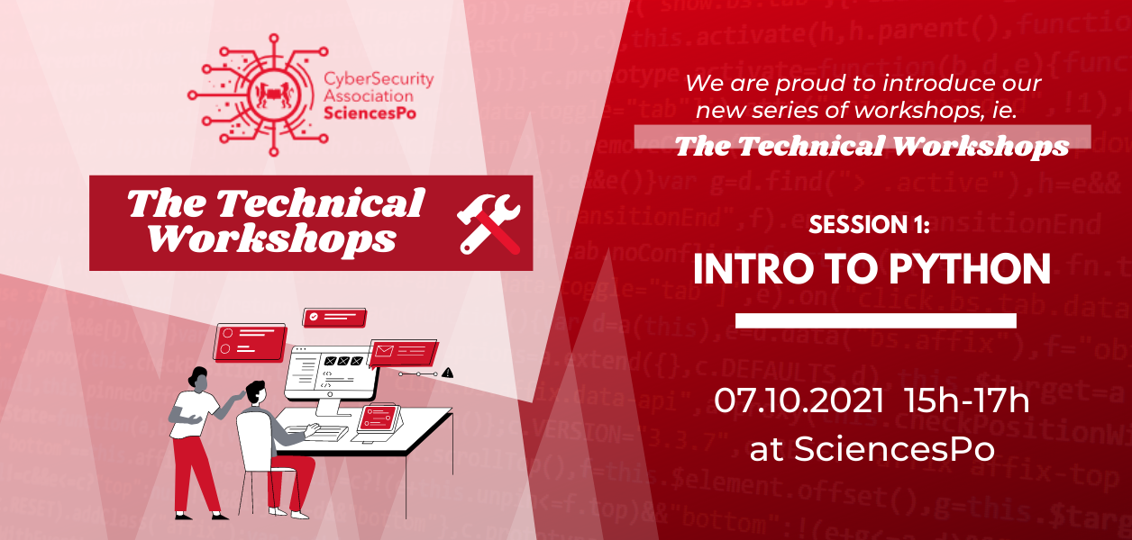 7/10/2021: Technical Workshop #1 – Intro to Python