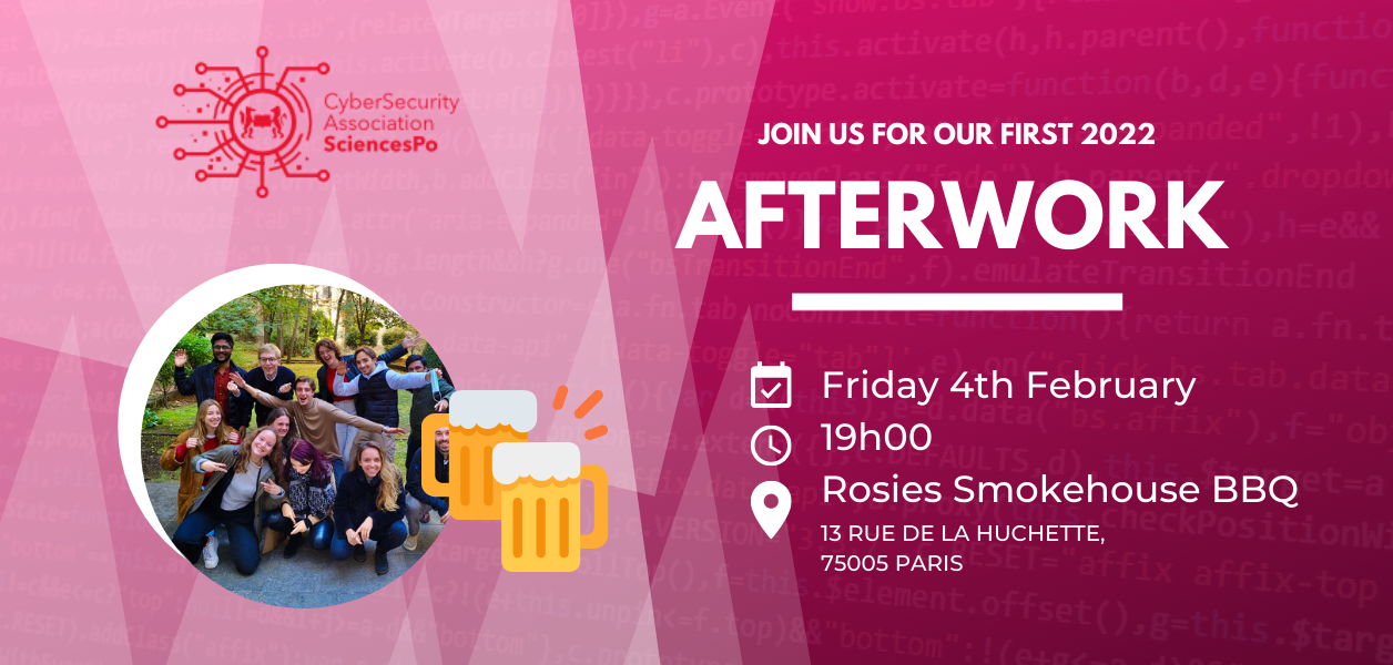 4/02/2022: 1st afterwork of the year!