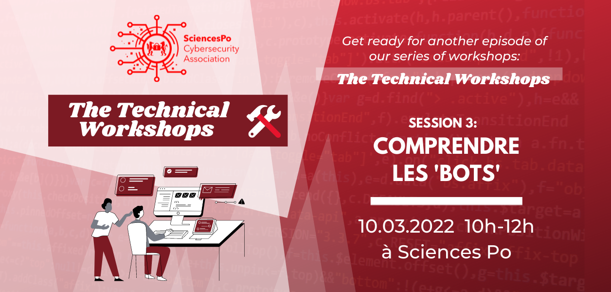 10/03/2022: Technical Workshop #3 – A la découverte des bots