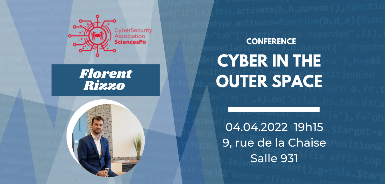 04.04.2022: Cyber in the Outerspace with Florent Rizzo