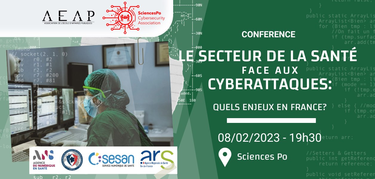 08.02.2023: Le secteur de la santé face aux cyberattaques: quels enjeux pour la France ?
